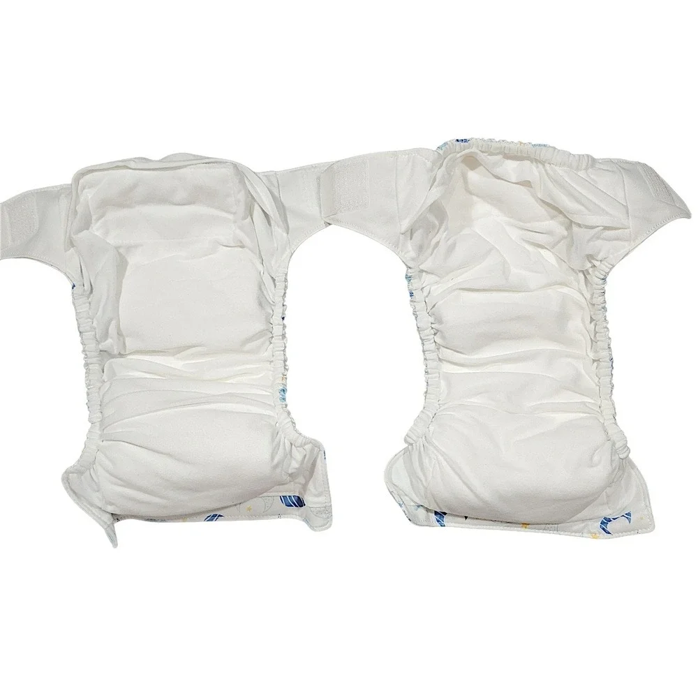 Bambino Mio Cloth Diapers OS Baby Miosolo Multi AIO Reusable 5pk Wet Bag Set NEW